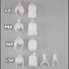 SH STUDIO 1/12 女神裝置 頭髮L4M4N4O4组 樹脂GK改件：圖片 2