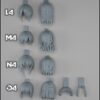 SH STUDIO 1/12 女神裝置 頭髮L4M4N4O4组 樹脂GK改件：圖片 4