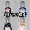 SH STUDIO 1/12 女神裝置 頭髮L4M4N4O4组 樹脂GK改件：圖片 5