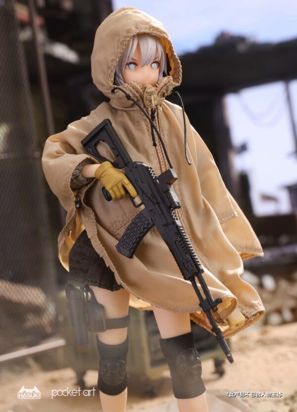 HASUKI 1/12 CS05戰術雨衣 CS06武器收納包：圖片 2