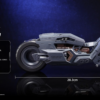 創世模王 1/12《閃電俠》蝙蝠摩托車：圖片 12