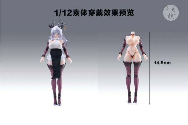 千夏秋 1/12 魅魔修女服 適用於1/12或6吋女素體：圖片 9