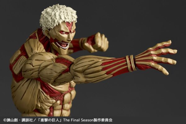 預購免訂金 25年7月 日版 海洋堂 驚奇山口式 網店限定《進擊的巨人》盔甲巨人 附預購特典：圖片 11