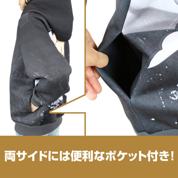 日版 COSPA 限定品《月姬:月之欠片》艾爾奎特.布倫史塔德 連帽外套 火炎血河Ver.：圖片 7