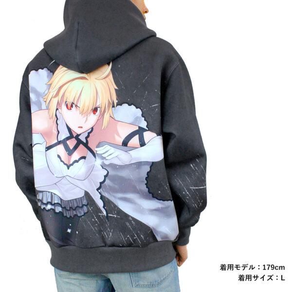 日版 COSPA 限定品《月姬:月之欠片》艾爾奎特.布倫史塔德 連帽外套 火炎血河Ver.：圖片 4