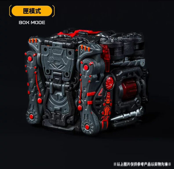 52TOYS 猛獸匣 BB-60MB 治煉 颶風黑色限定款：圖片 11