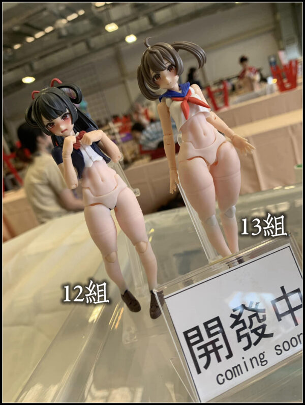 SH STUDIO 1/12 女神裝置BUSTERDOLL SP45 粗腿改件、特粗腿改件 機娘樹脂GK改件：圖片 10