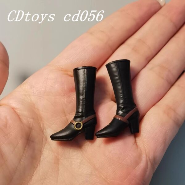 cdtoys cd056 1/12 高跟鞋中筒靴子 1/12或6吋女素體適用：圖片 5