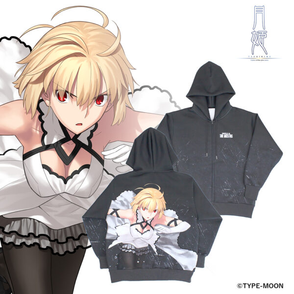 日版 COSPA 限定品《月姬:月之欠片》艾爾奎特.布倫史塔德 連帽外套 火炎血河Ver.