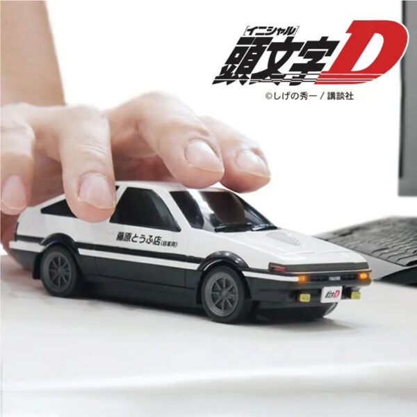 日版 CAMSHOP《頭文字D》藤原拓海AE86造型無線滑鼠：圖片 2