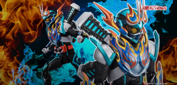 萬代 魂限定 S.H.Figuarts《假面騎士葛查多》假面騎士 烈焰葛查多 蒸汽蝗蟲型態：圖片 7