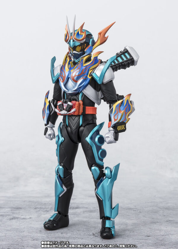 萬代 魂限定 S.H.Figuarts《假面騎士葛查多》假面騎士 烈焰葛查多 蒸汽蝗蟲型態：圖片 2