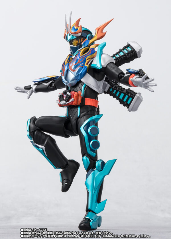 萬代 魂限定 S.H.Figuarts《假面騎士葛查多》假面騎士 烈焰葛查多 蒸汽蝗蟲型態：圖片 3
