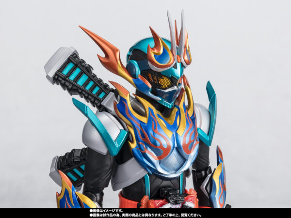 萬代 魂限定 S.H.Figuarts《假面騎士葛查多》假面騎士 烈焰葛查多 蒸汽蝗蟲型態：圖片 5