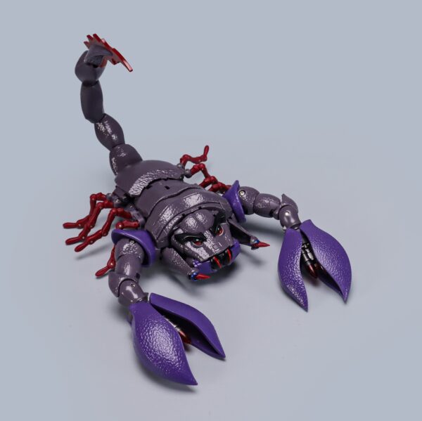 ROBOT toys RT-D01 毒敵代王/蠍子 第三方變形玩具：圖片 3