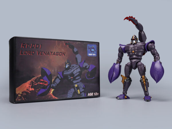 ROBOT toys RT-D01 毒敵代王/蠍子 第三方變形玩具：圖片 10