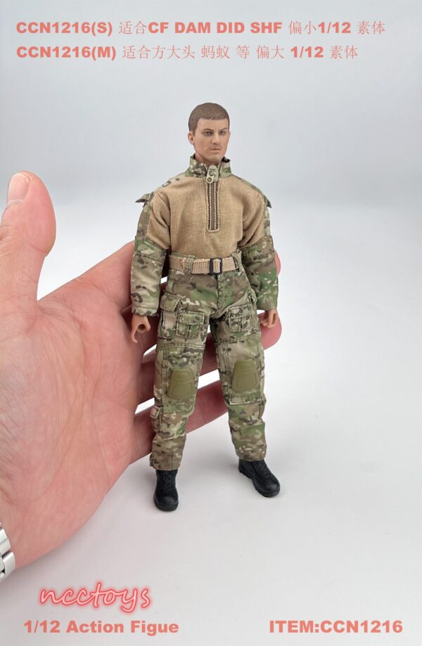 1/12兵人服裝 G3蛙服全地形 CCN1216 1/12或6吋男素體適用