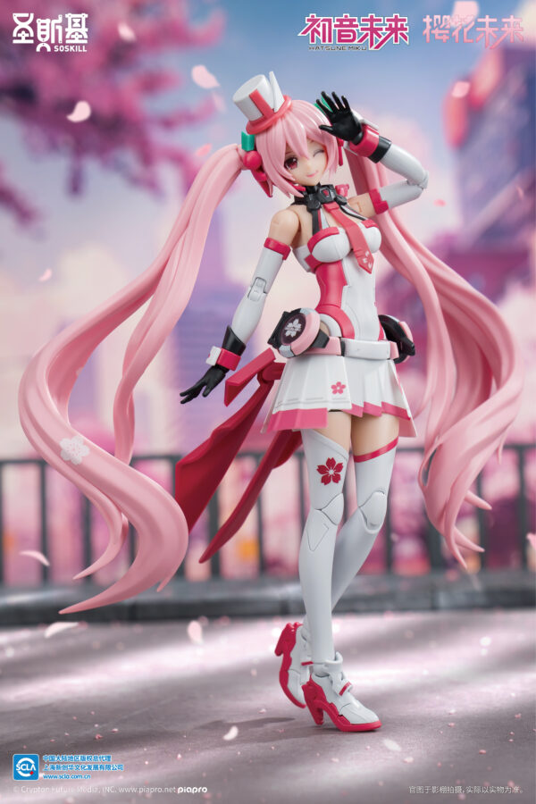 聖斯基 初音未來 櫻花未來-粉色音爆 附特典：圖片 2