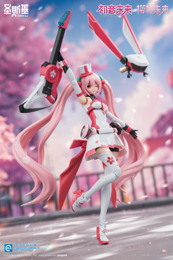 聖斯基 初音未來 櫻花未來-粉色音爆 附特典：圖片 4