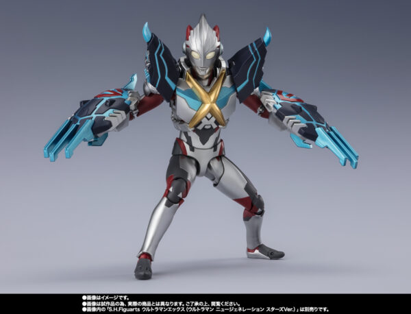 萬代 魂限定 S.H.Figuarts《超人力霸王X》虛擬哥莫拉裝甲配件包：圖片 6