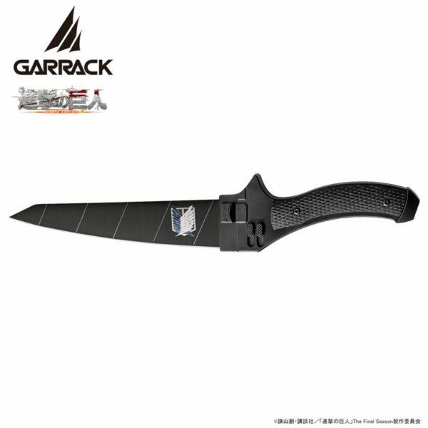 日版 GARRACK《進擊的巨人》超硬質刃  削皮刀 原色版/NiNJA版：圖片 8