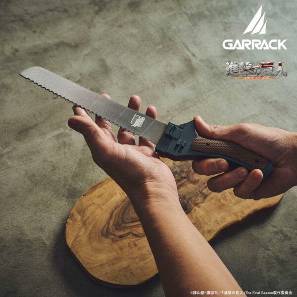 日版 GARRACK《進擊的巨人》超硬質刃 麵包刀