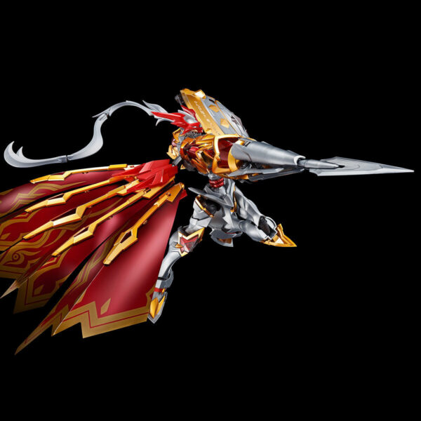 萬代 PB限定 Figure-rise Standard Amplified《數碼寶貝大冒險》紅蓮騎士獸 特殊鍍膜版：圖片 4