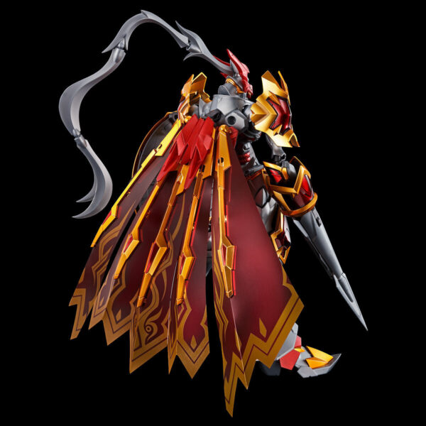 萬代 PB限定 Figure-rise Standard Amplified《數碼寶貝大冒險》紅蓮騎士獸 特殊鍍膜版：圖片 3