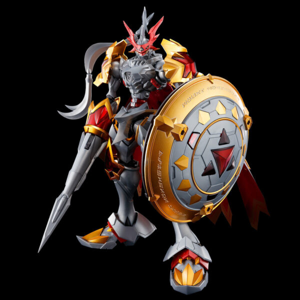 萬代 PB限定 Figure-rise Standard Amplified《數碼寶貝大冒險》紅蓮騎士獸 特殊鍍膜版：圖片 2