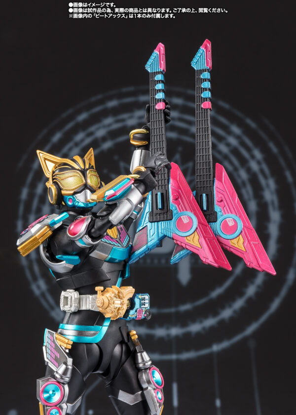 萬代 PB限定 S.H.Figuarts《假面騎士 GEATS》假面騎士 NA-GO 狂熱節拍形態：圖片 8