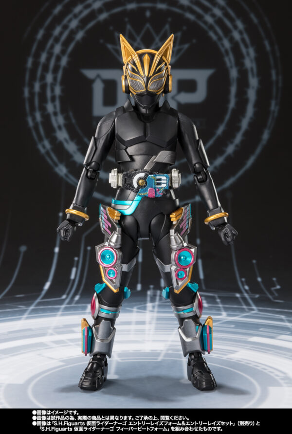 萬代 PB限定 S.H.Figuarts《假面騎士 GEATS》假面騎士 NA-GO 狂熱節拍形態：圖片 9