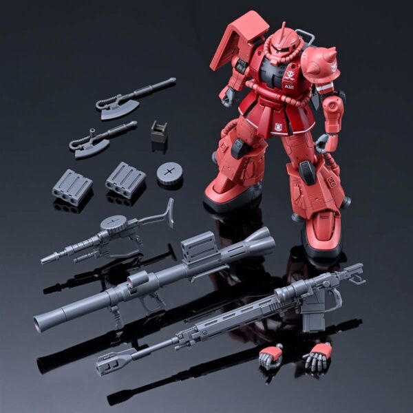 萬代 PB限定 HG 1/144《機動戰士鋼彈 庫克羅斯．德安之島》夏亞專用高機動型薩克II：圖片 8