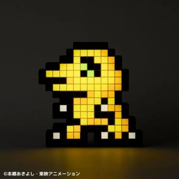 日版 CCP《數碼寶貝大冒險》亞古獸造型像素風夜燈：圖片 6