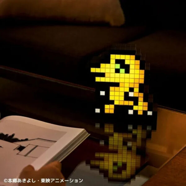 日版 CCP《數碼寶貝大冒險》亞古獸造型像素風夜燈：圖片 7