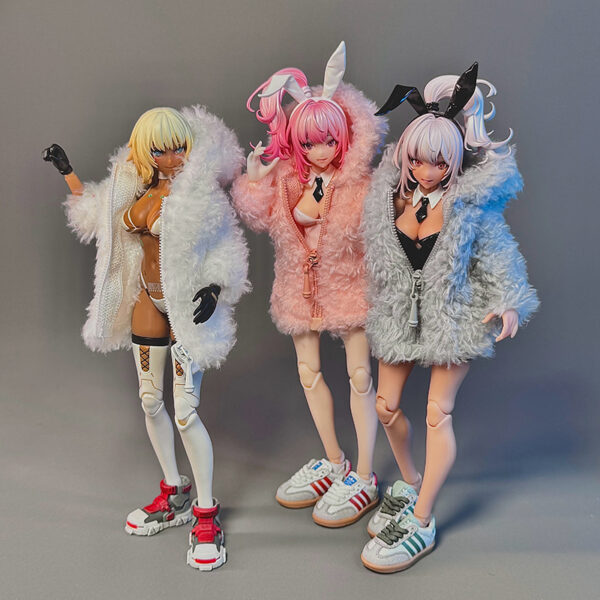 魔頑人偶布衣工坊 1/12 毛絨外套 1/12或6吋女素體適用