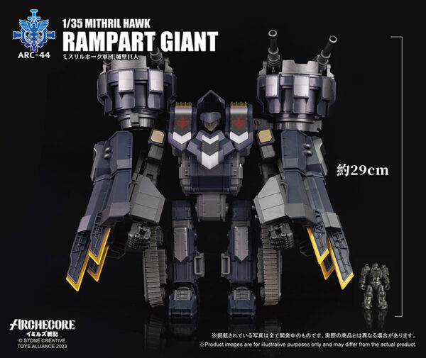 TOYS ALLIANCE ARC-44 1/35 幻古戰記 秘銀雄鷹軍團 城牆巨人：圖片 2