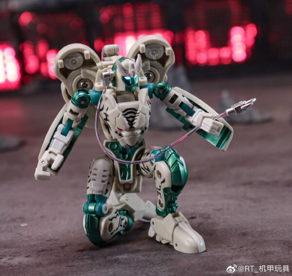 ROBOTtoys RT-04 晝虎/白虎 第三方小比例變形玩具：圖片 6
