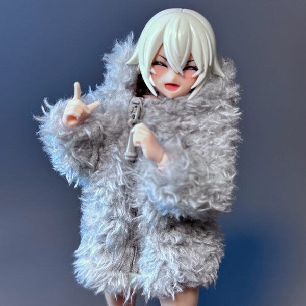 魔頑人偶布衣工坊 1/12 毛絨外套 1/12或6吋女素體適用：圖片 10