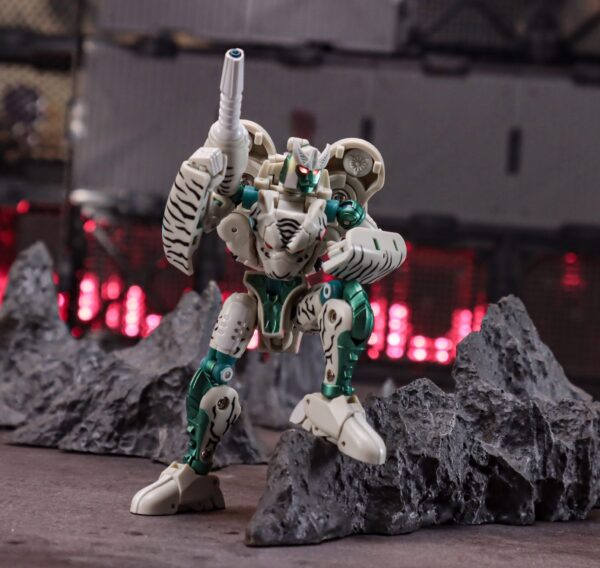 ROBOTtoys RT-04 晝虎/白虎 第三方小比例變形玩具：圖片 5