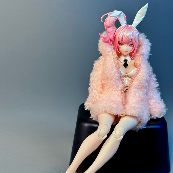 魔頑人偶布衣工坊 1/12 毛絨外套 1/12或6吋女素體適用：圖片 2