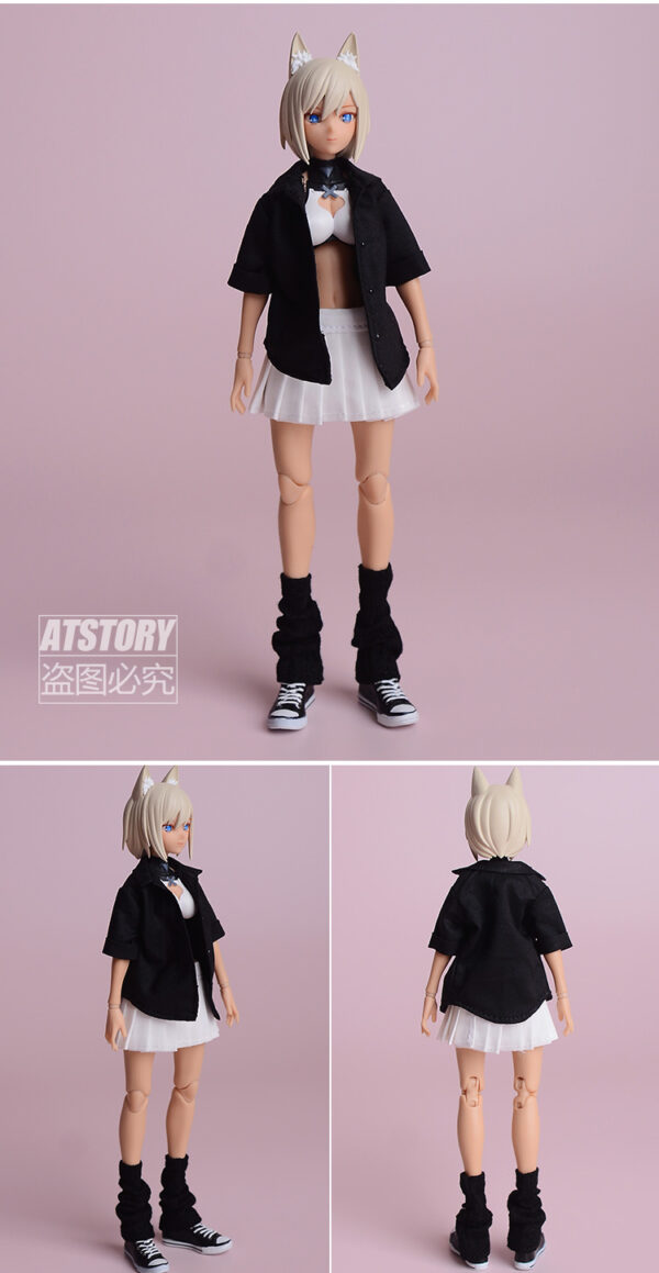 ATStory潮玩總動員 1/12 泡泡襪/堆堆襪 1/12或6吋女素體適用：圖片 5