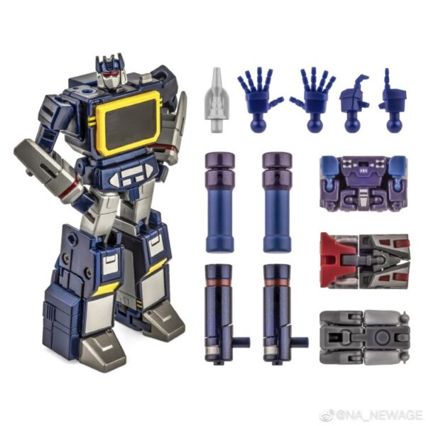 NEWAGE H21 聲波 原色版 再版 第三方小比例變形玩具