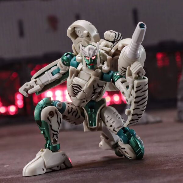ROBOTtoys RT-04 晝虎/白虎 第三方小比例變形玩具：圖片 7