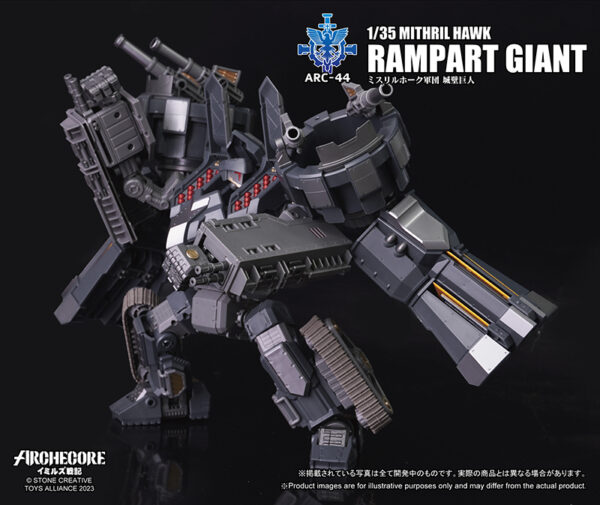 TOYS ALLIANCE ARC-44 1/35 幻古戰記 秘銀雄鷹軍團 城牆巨人：圖片 6