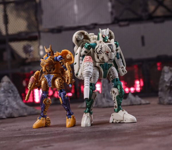 ROBOTtoys RT-04 晝虎/白虎 第三方小比例變形玩具：圖片 12