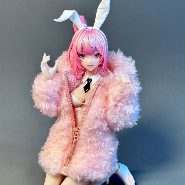魔頑人偶布衣工坊 1/12 毛絨外套 1/12或6吋女素體適用：圖片 5