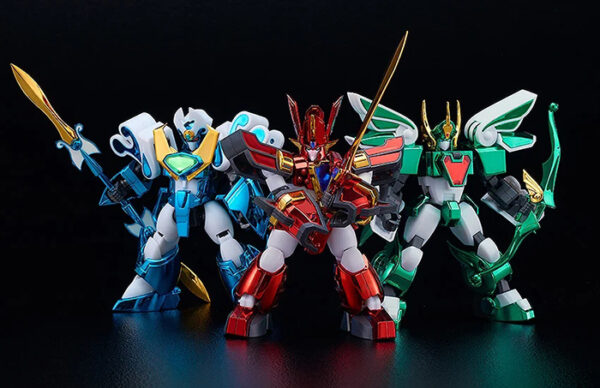 GSC 限定品 MODEROID《魔動王》三大魔動王套組 金屬色Ver.