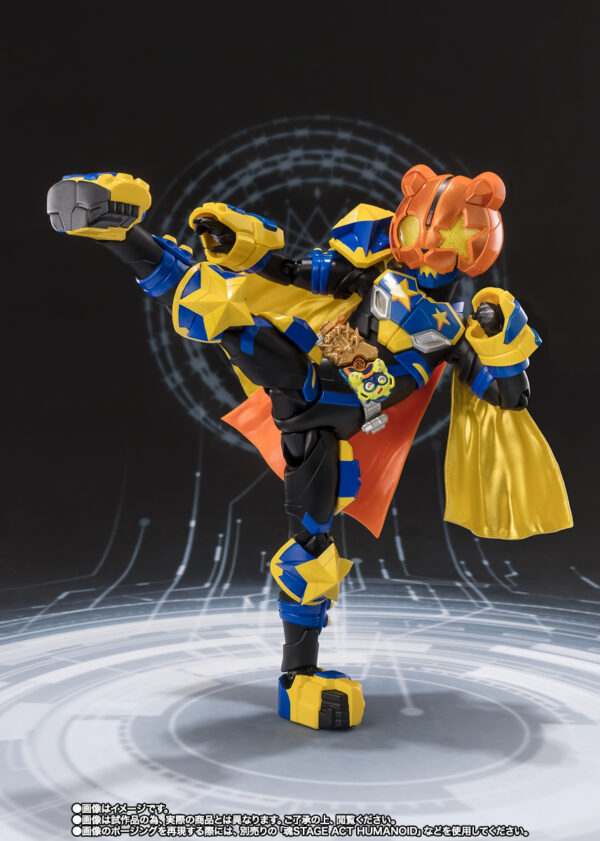 萬代 魂限定 S.H.Figuarts《假面騎士 GEATS》假面騎士 PUNKJACK 狂熱怪獸型態：圖片 4