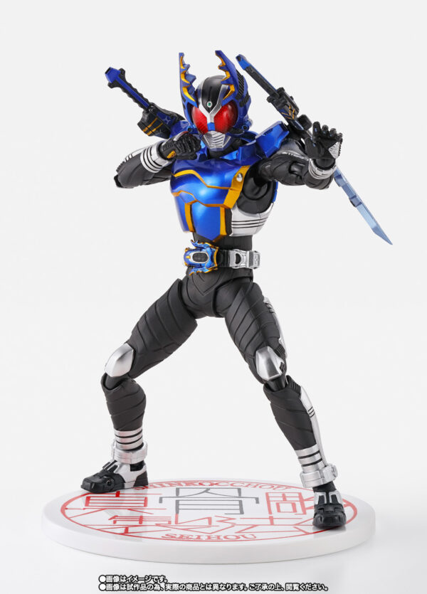 萬代 PB限定 S.H.Figuarts 真骨彫製法《假面騎士KABUTO》假面騎士Gatack 騎士形態 10周年紀念版：圖片 4