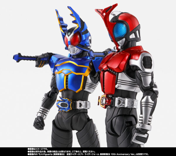 萬代 PB限定 S.H.Figuarts 真骨彫製法《假面騎士KABUTO》假面騎士Gatack 騎士形態 10周年紀念版：圖片 9
